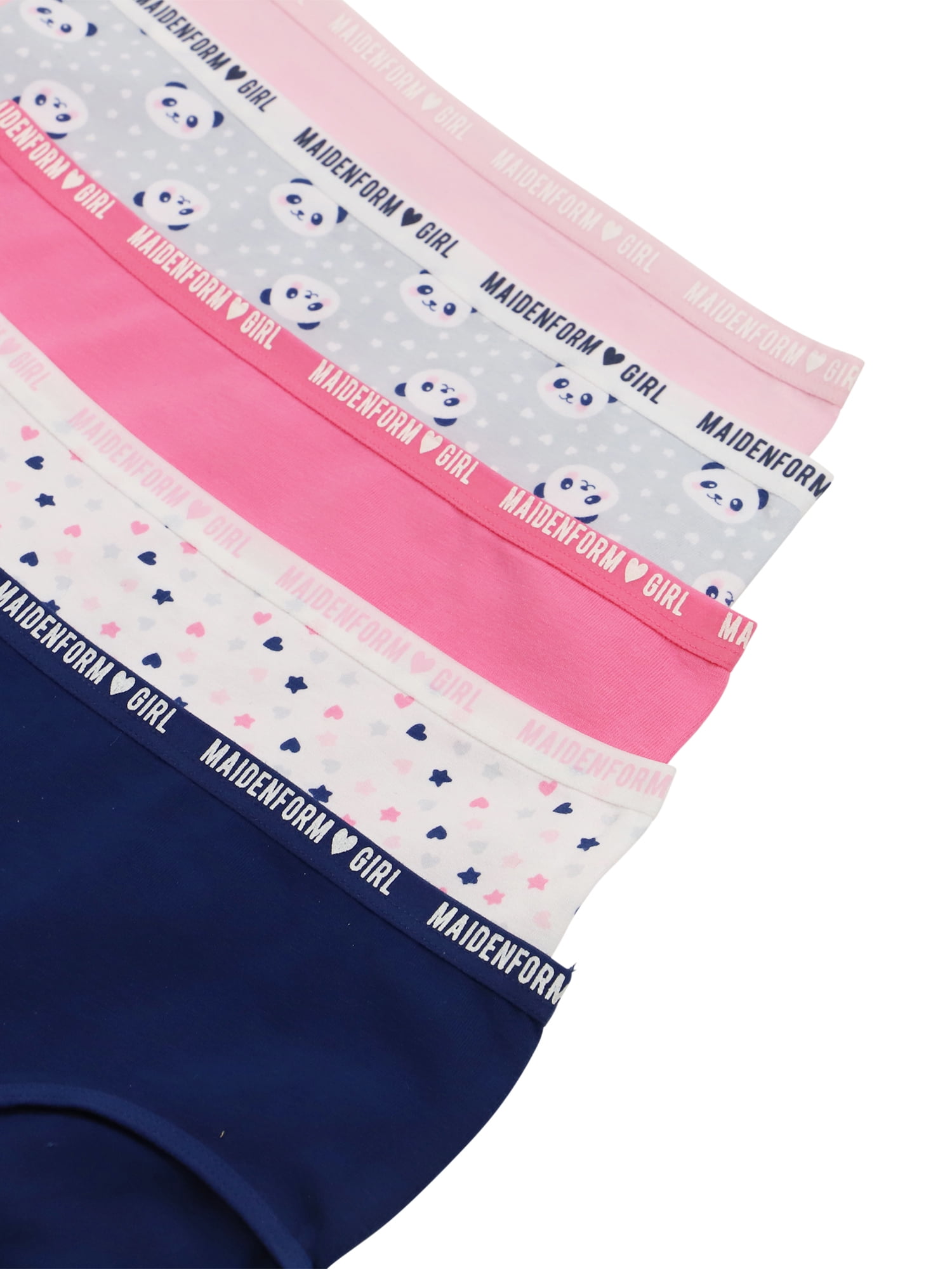 Yunleeb Big Girl Panties Basic Functional Cotton Briefs Hipster Panties  Comfortable Teen Underwear 4 Pack (10~18yrs) Mix1 S 
