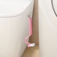 thumbnail image 2 of Inteprter Cepillo de limpieza en forma de S de alta con gancho, cepillos de baño de pelo suave, cepillo de limpieza para baño, herramientas de Suministros de limpieza para el hogar rosado Inteprter JJ14168-03, 2 of 6