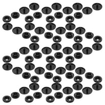Supvox 2Sets Black Resin Snap Button Assist Tool for Clothing Fabric Press and Turn