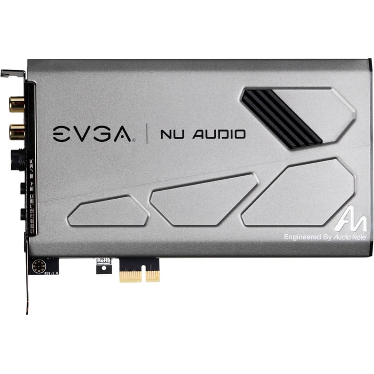 EVGA NU Audio PCIe Sound Card サウンドカード EVGA Nu Audio PCIe Sound Card - Walmart.com