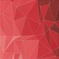 thumbnail image 1 of Ahgly Company Tapis d'Intérieur Lavable en Machine Carré Rouge, 6 Pieds Carré, 1 of 7