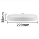 thumbnail image 4 of Rörelsesensor LED-taklampa 12W 6500K, IP56 Vattentät Rund, 4 of 4