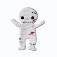thumbnail image 2 of Mummy Shaped Hanging Hand Towel - Thick Fleece Water Absorbing Decor Cloth for Kitchen and Bathroom - Perfect for Halloween and Seasonal Home Decoration - Soft and Durable for Daily Use, 2 of 7