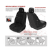 thumbnail image 2 of Funda Universal Para Asiento De Automóvil color negro, 2 of 4