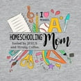thumbnail image 3 of CafePress - Homeschooling Mom Long Sleeve T Shirt - Womens Baseball Tee, 3 of 4