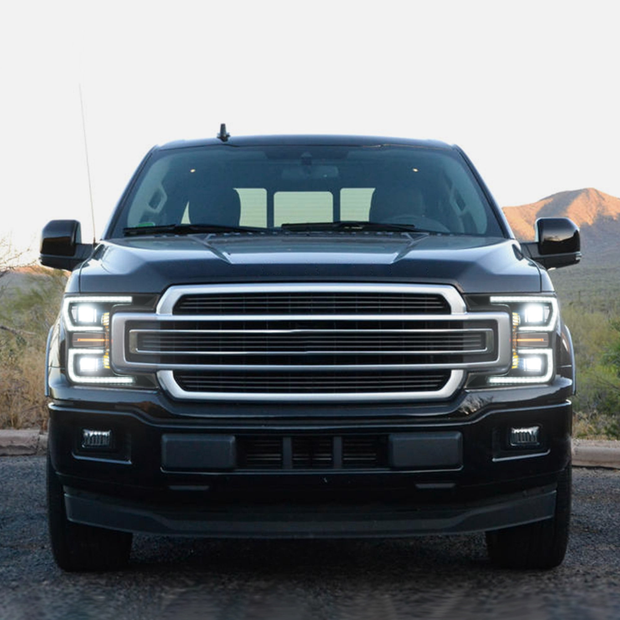 VLAND LED Headlights for 2018 2019 2020 Ford F150 XLT XL SSV Police Responder Platinum Limited Lariat King Ranch