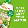 thumbnail image 3 of Pouches de comida para bebé HAPPYTOT Etapa 4 Love My Veggies 120 ml, paquete de 16, 3 of 6