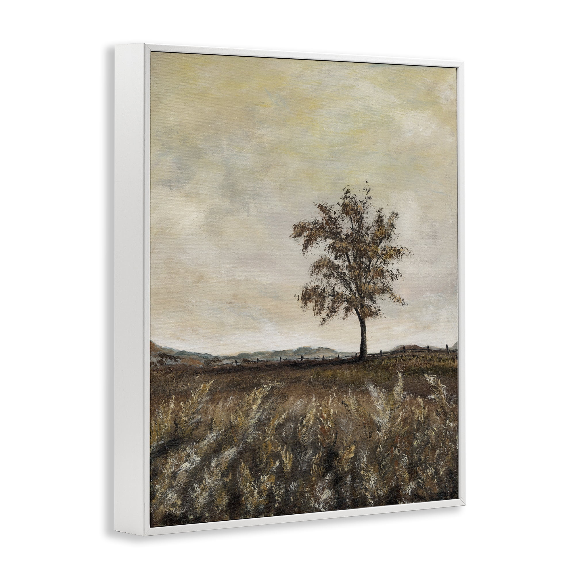 Stupell Industries Yesterdays Gone By White Framed Giclee Art, design by Soulspeak & Sawdust