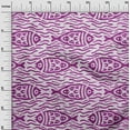 thumbnail image 3 of oneOone Polyester Spandex Purple Fabric Asian Block Fish Sewing Craft Projects Fabric Prints By Yard 56 Inch Wide, 3 of 4