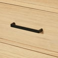 thumbnail image 2 of ARIEL Cambridge 36 Inch Oak Bathroom Vanity with Sink, Carrara White Quartz Countertop 1.5 inch Edge and backsplash, Soft Closing Door and Drawer, Matte Black, 2 of 10