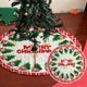 thumbnail image 1 of Falda para árbol de Navidad, decoración navideña, delantal de tela para árbol, 1 of 6