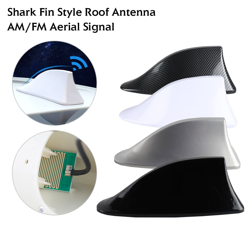 Car Waterproof Shark Fin Antenna Cover Universal Durable Radio Signal