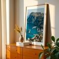 thumbnail image 2 of Capri Views 03 - Capri Campania Italy Photography Harbor Coast Seaside Mediterranean Scenic Tropical Travel Poster Oak Framed Wall Art Print 12 x 18 inches, 2 of 59