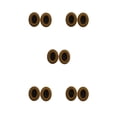 thumbnail image 1 of Injueey 1 par de almohadillas para los oídos, almohadillas profesionales de cuero, repuesto de esponja para auriculares Bose QC35, color caqui Type2 NO2, 1 of 6