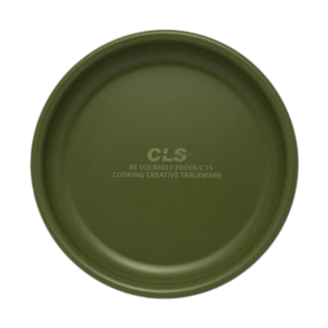 Plato de cocina para acampar shamjiam 12 cm acero inoxidable Verde