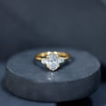 thumbnail image 5 of Rosec Jewels Lab Created Diamond Engagement Ring 2 Ct- 7x9 mm Oval Diamond - EF-VS Quality, 14K Yellow Gold, US 10.00, 5 of 8