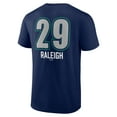 thumbnail image 3 of Men's Cal Raleigh Navy Seattle Mariners Name & Number Fastball T-Shirt, 3 of 3