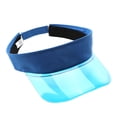 thumbnail image 2 of Visor Cap for Women Wide Brim Sun Protection Hat Adjustable Visor Cap (Blue One Size), 2 of 9