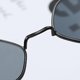 thumbnail image 4 of Gafas de sol de ojo de gato pequeñas gafas de sol ojo de gato mujer gafas de sol con montura de metal gafas uv400 negro Negro Magideal Gafas de sol de ojo de gato pequeñas, 4 of 7