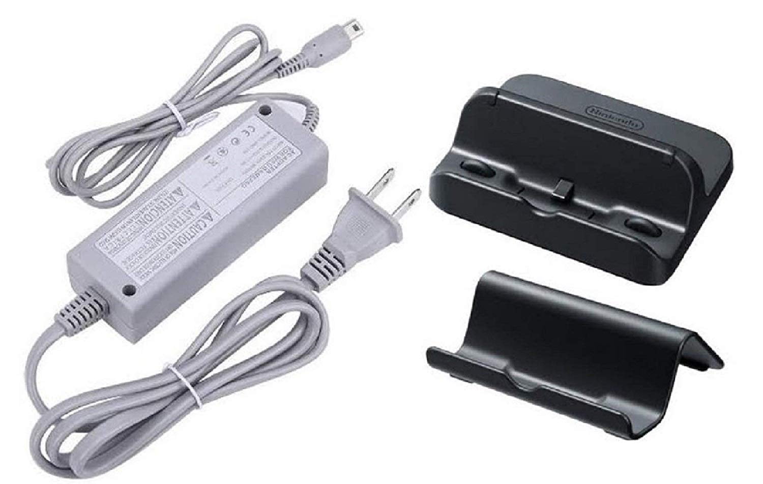 emotioneel Leninisme wolf AWchip Power AC Charger Adapter for Nintendo Wii U GamePad With Black  Cradle & Stand Set Gamepad Charger (Used) - Walmart.com