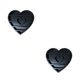 thumbnail image 3 of Cateissary Estante de negro de moda para exhibición y almacenamiento con estilo, estante de almacenamiento, elementos esenciales para Corazón 2Conjunto, 3 of 6