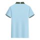 thumbnail image 5 of Negocios Casual Tops de Manga Corta de las Mujeres Collar de Solapa Botón-Abajo Camisa, Suave Blusa Transpirable para la Oficina Y el Uso Diario, 5 of 6