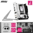 thumbnail image 3 of Motherboard MSI MPG B850I Edge TI WiFi Mini-ITX DDR5, 3 of 7