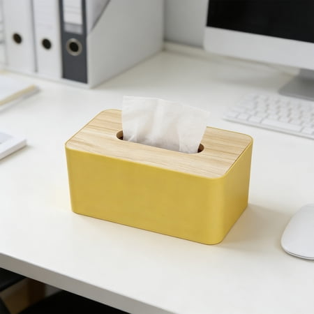 YiJuHui Plastic Tissue Box Cover with Lid W… product image