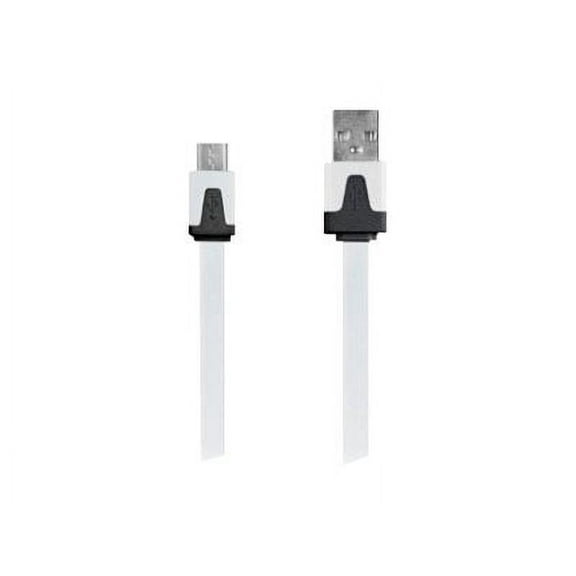 iEssentials 3.28' microUSB Cable, White