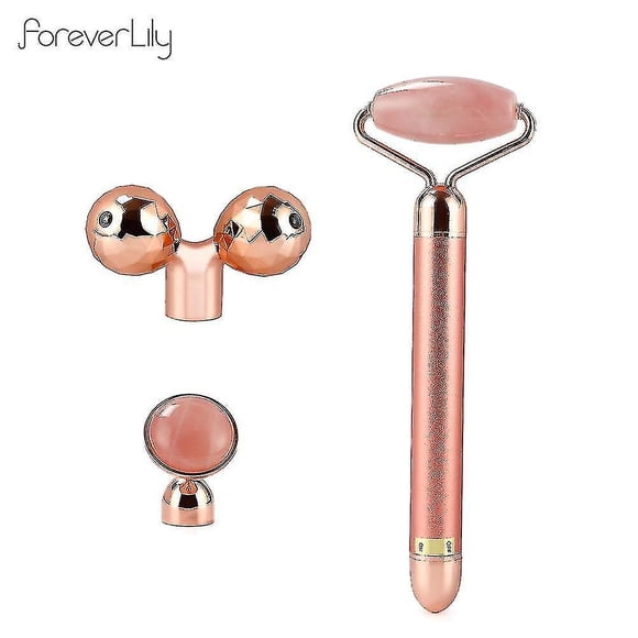 3 In 1 Electric Face Eye Jade Masage Roller Aging Wrinkle Removal Massage Tool|relaxation Treatments