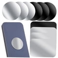 thumbnail image 3 of FRCOLOR 12Pcs Round Rectangle Metal Plate Sticker for Phone Car Mount Self Adhesive Assorted Colors, 3 of 8