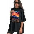 thumbnail image 3 of Plus Size Shirt for Women Black Tops for Women Short Sleeves Shirt for Women T Shirt Crewneck Shirt for Women XL, 3 of 5