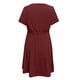 thumbnail image 5 of Vestidos Para Mujer Vestidos Casuales de Moda Comtable Sólido Manga Corta Cuello Redondo Botón Hasta La Rodilla Vestido Odeerbi  ODB155888, 5 of 5
