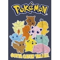 thumbnail image 2 of Boy's Pokemon Character Group Colored Graphic Tee Navy Blue Heather Small, 2 of 4