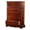 thumbnail image 4 of Michael Amini Cortina Wood Chest in Honey Walnut, 4 of 13