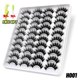 thumbnail image 1 of GROINNEYA Pestañas 3D Mink Lashes Fluffy Soft Wispy Natural Cross Extensión de pestañas Pestañas reutilizables Mink Pestañas postizas Maquillaje Dengxun unisex, 1 of 2