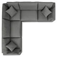 thumbnail image 2 of Relax in Style with Commix Outdoor Sectional Sofa - 5-Piece Patio Collection, 2 of 3