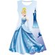thumbnail image 1 of Vestido de princesa Cenicienta de Disney, zapatos de cristal mágico para niñas, vestido con estampado 3D, vestidos de amor de princesa de estilo occidental para niños 6T Gao Jinjia LED, 1 of 2