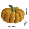 thumbnail image 3 of Fmbmuo Faux Pumpkin Pillows 98%Cotton,2%Spandex Breathable Modern Indoor Modern Boho Pillows for Couch Sofa Living Room, 3 of 4