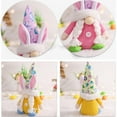 thumbnail image 2 of Easter Bunny Gnomes Plush Elf Decorations, Spring Easter Gnome Gift, Home Table Ornament, Easter Day Home Decor, 2 of 6