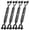 5164, variant on 1/2" Stainless Steel Turnbuckle Heavy Duty Black Jaw and Jaw Turnbuckles for Cables Wire Rope,Shade Sail,Zipline,Fence,Deck Railing Tensioner Hardware Electrophoretic Coated, Rust-Proof(2 pack)
