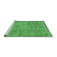 thumbnail image 2 of Ahgly Company Machine Washable Indoor Square Persian Emerald Green Traditional Area Rugs, 5' Square, 2 of 4