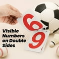 thumbnail image 6 of GOGO 2 Sets Tennis Score Keeper, 2.5 x 5 inch, Red Number 0-9 Double Sides, 6 of 6