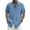Light Blue, variant on Abomasnow Men's Short Sleeve Button Down Shirts Casual Loose Fit Lapel Collar Solid Color Tops Summer Beach Vacation Holiday Shirts on Sale 2025
