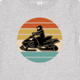 thumbnail image 4 of Inktastic Snowmobile Retro Sunset Boys or Girls Baby T-Shirt, 4 of 5