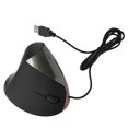 thumbnail image 1 of Ratón Ergonómico Vertical Con Cable Óptico Con Alta Sensibilidad 1600Dpi Y 5 Teclas - Gris Minnieouse EL006259-00, 1 of 6