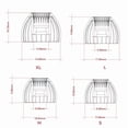 thumbnail image 4 of Auriculares Moondrop Spring Tips de silicona, 3 pares, 4 of 4