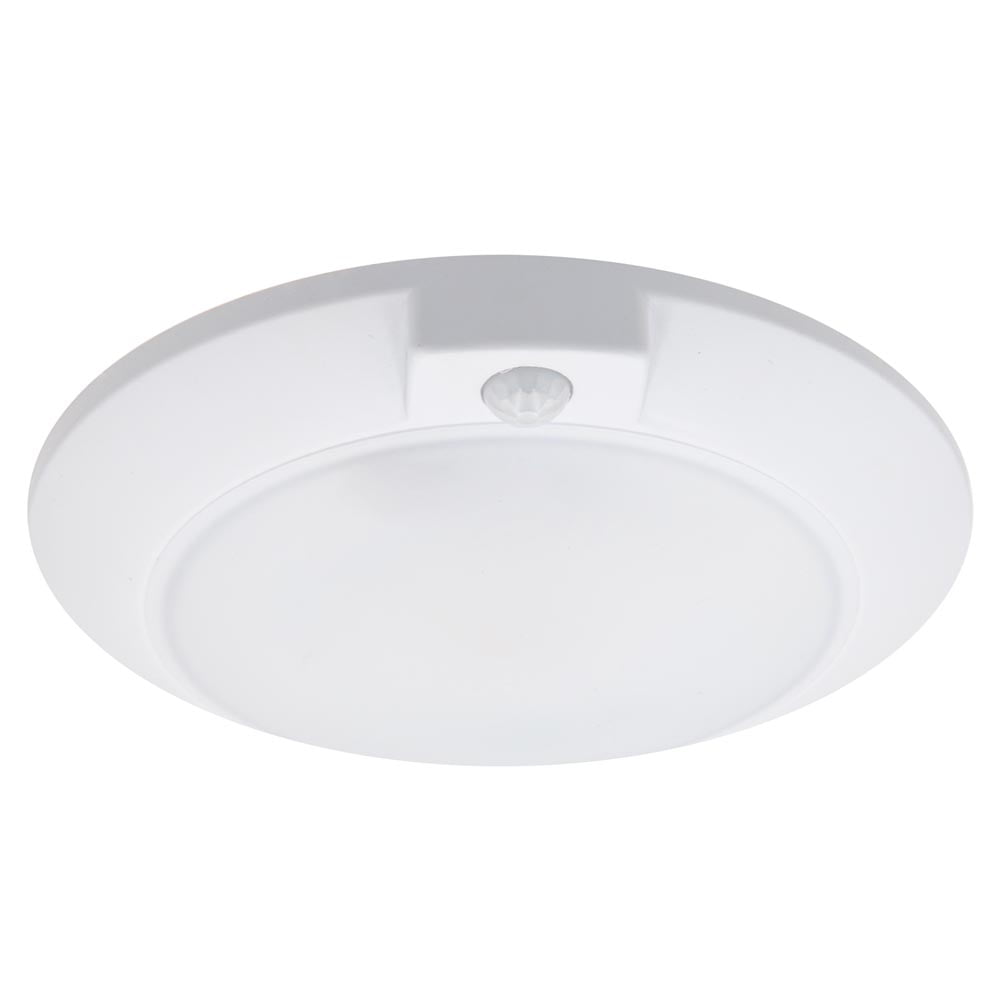Maxxima 6 in. Round, Motion Sensor LED Ceiling Mount Light Fixture