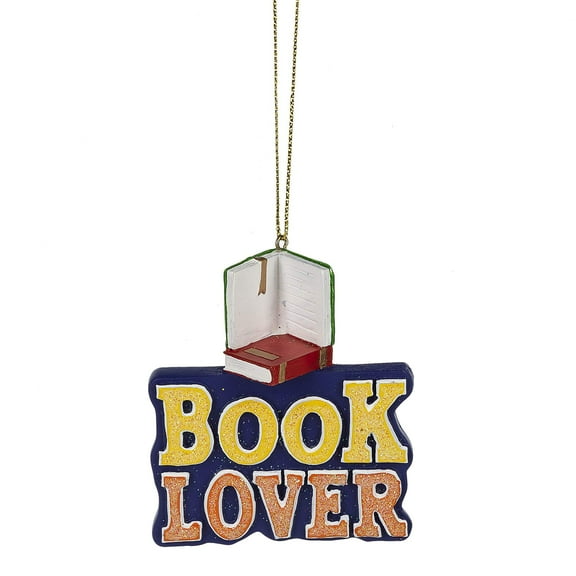 CBK Home Accents Ganz Book Lover Ornament.