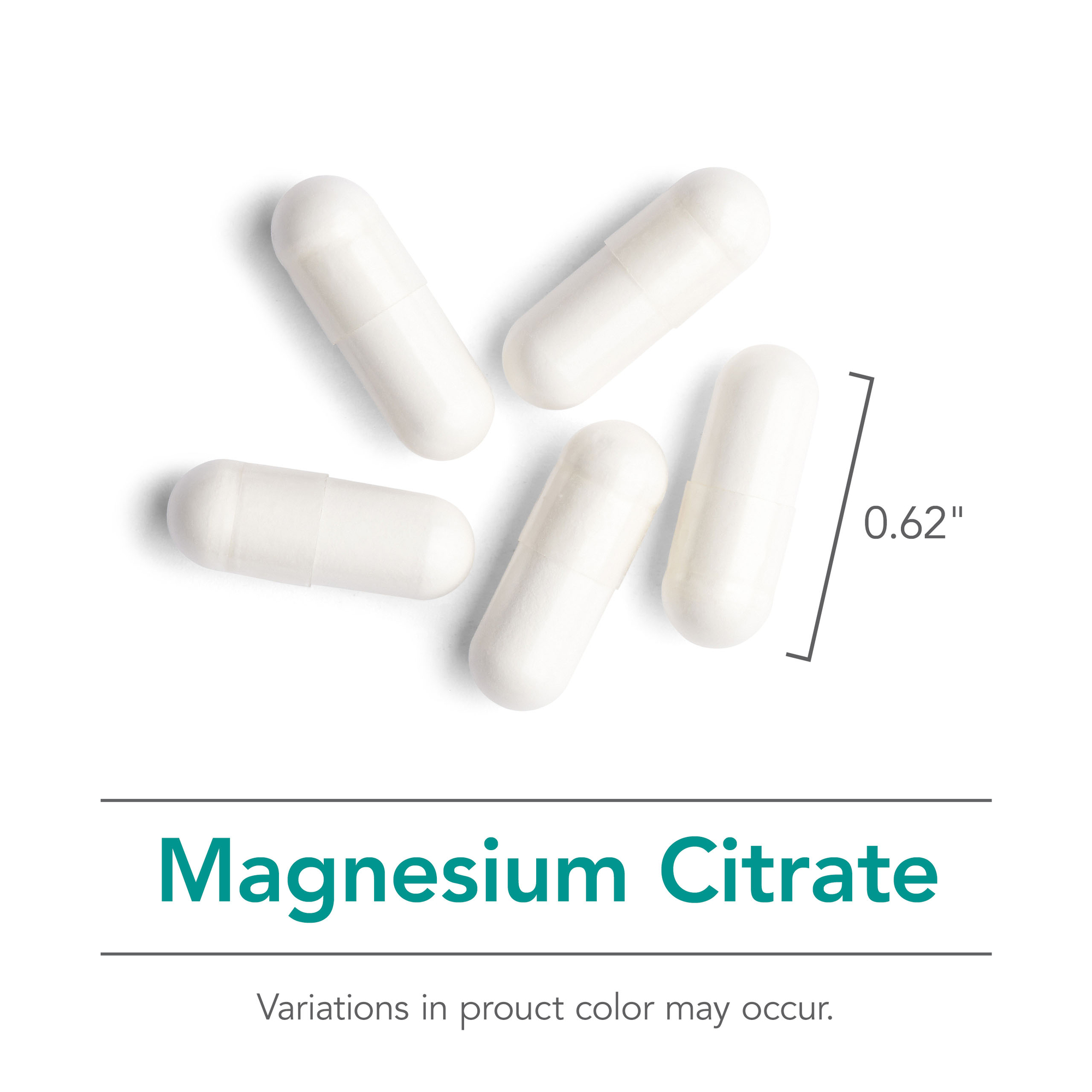 NutriCology Magnesium Citrate - Well-Absorbed, Bone and Stress Support - 180 Vegetarian Capsules - image 5 of 7